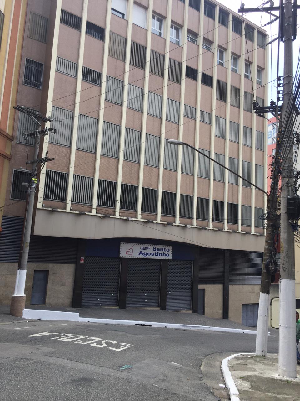 Entrada do Teatro Santo Agostinho / Fonte própria